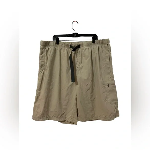 Columbia Men’s Cargo Shorts XXL Tan - Picture 2 of 8
